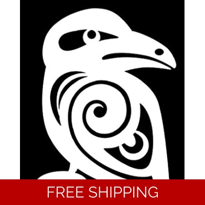Raven Bird Native American Die Cut Vinyl Decal sticker Raven Bird Native American Die Cut Vinyl Decal sticker